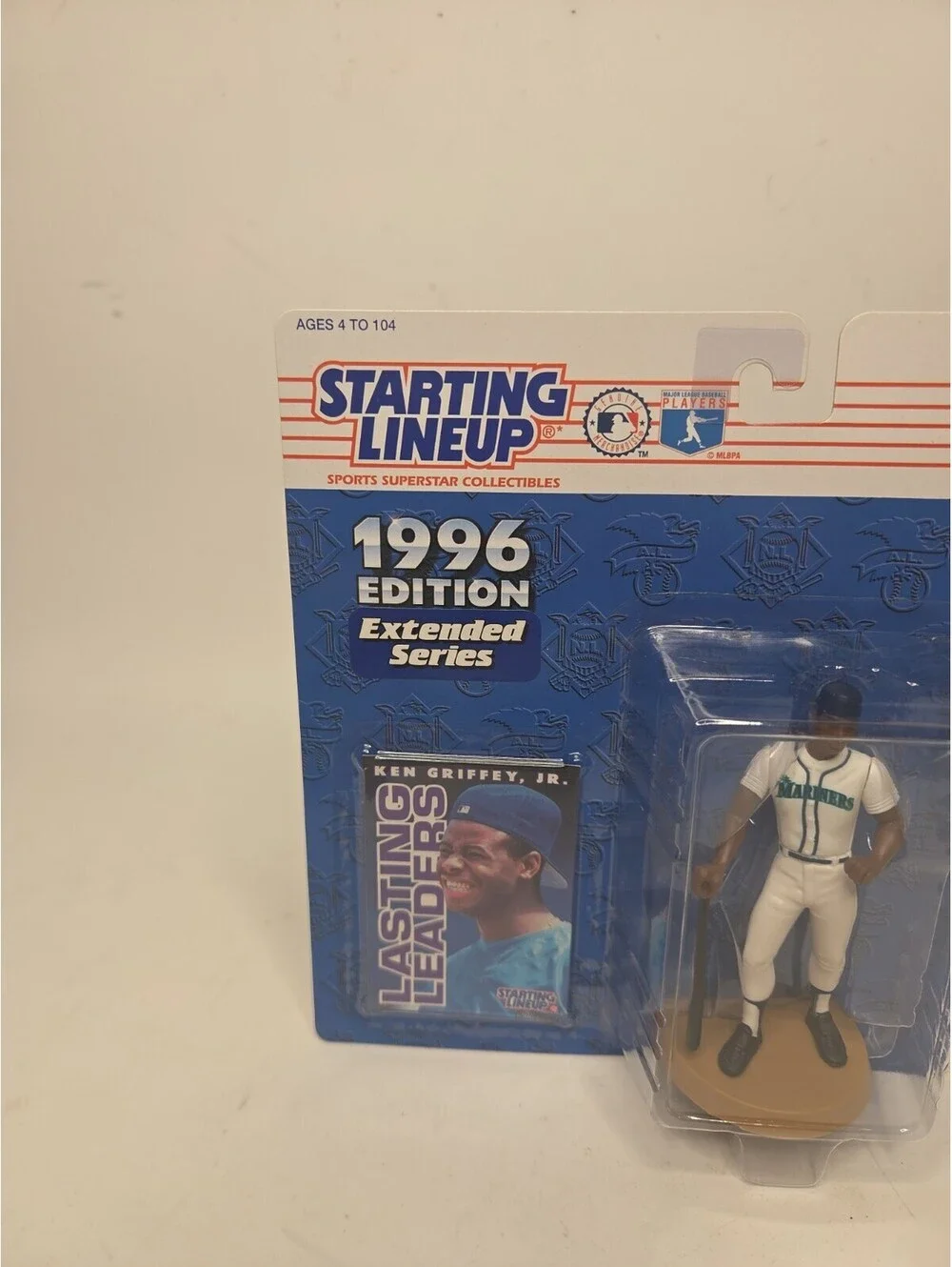 Starting Lineup 1996 Extended Series Ken Griffey Jr. Mariners Figure NIB Mint